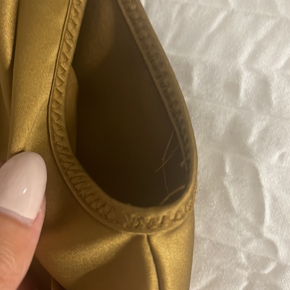 Zara satin mustard color top - Picture 5 of 6